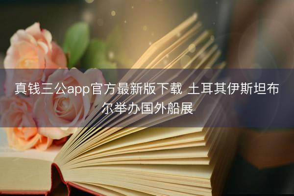 真钱三公app官方最新版下载 土耳其伊斯坦布尔举办国外船展